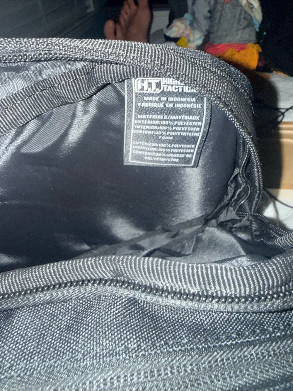 Black Shoulder Messenger Bag